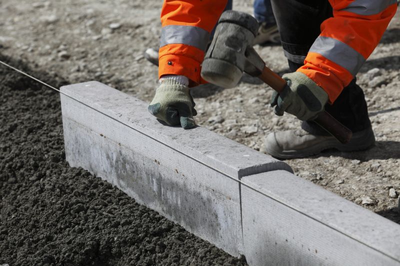 Concrete Curbs Installation